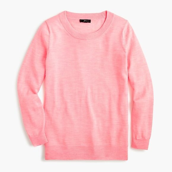 J Crew Sweaters Nwot Jcrew Tippi Sweater Hthr Peony Poshmark